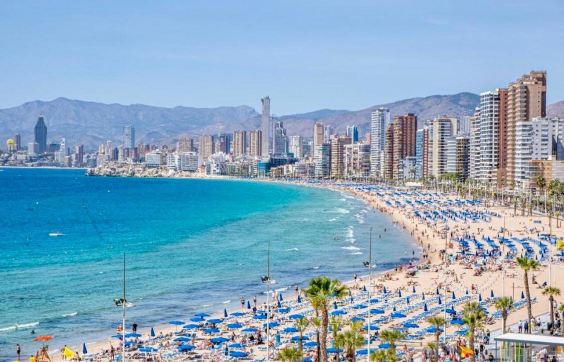 Apartment Seimar Benidorm Con Vistas Al Mar Eksteriør bilde