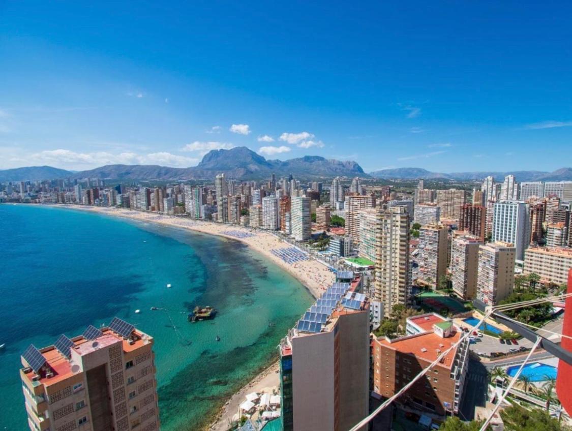 Apartment Seimar Benidorm Con Vistas Al Mar Eksteriør bilde